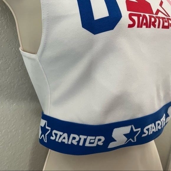 Zara & Starter Limited Edition Crop Top Women’s Size Large USA Logo - Picture 10 of 16